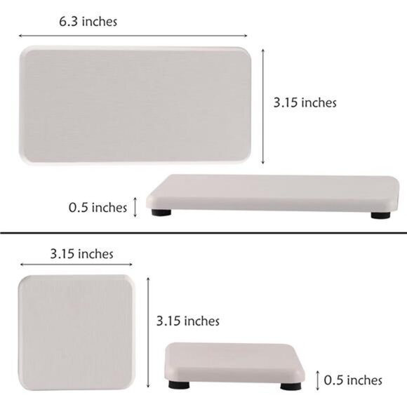 Set of 4 Water Absorbent Diatomite Tray, diatomaceous Earth Kitchen soap Dish - Picture 4 of 7